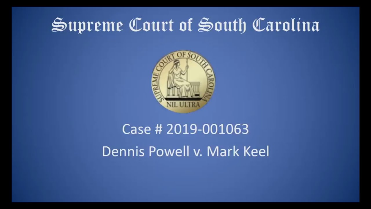 Powell vs. South Carolina - Registry Unconstitutional