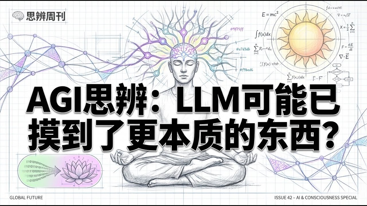 AGI思辨 | LLM摸到了宇宙本质 | 深度解析AI意识
