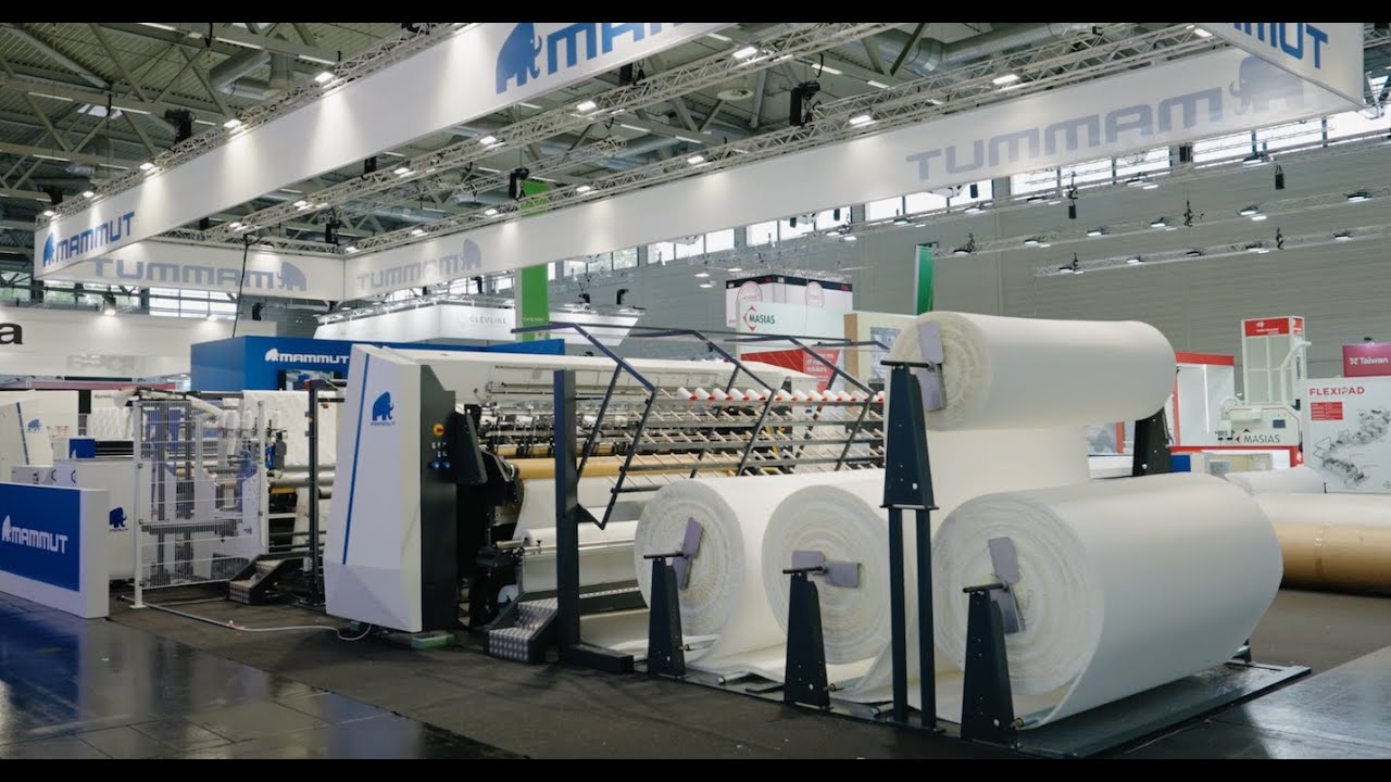 VMK & MPX: Multi-needle Quilting Machine with Heavy Duty Hemmer