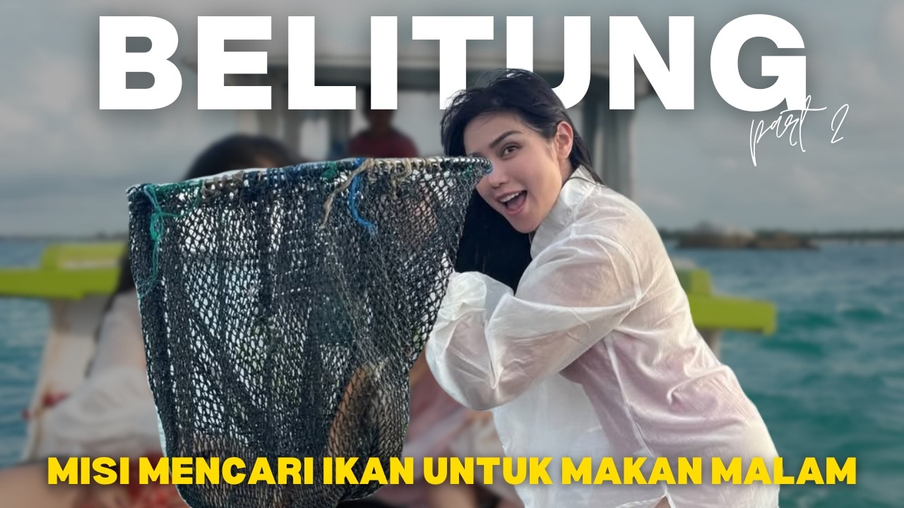 MANCING IKAN DILAUT UNTUK MAKAN MALAM DIBELITUNG | part 2