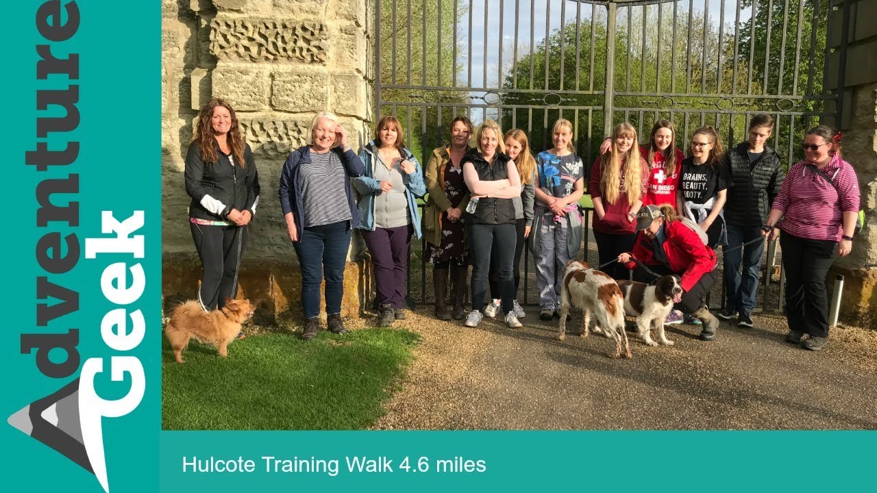 Springer Spaniels, Leaky Wellies and Friendly Faces, Hulcote Training Walk, 4.6 miles