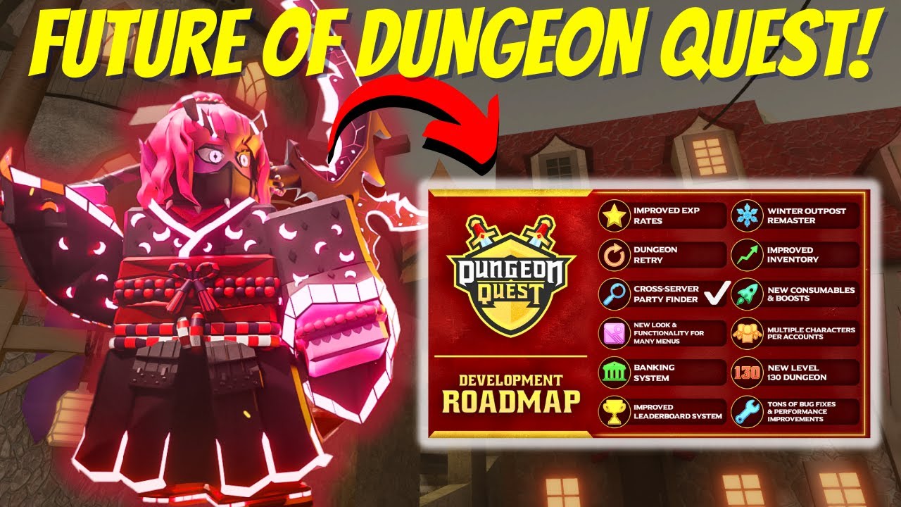 All You Need To Know // The Future Of Dungeon Quest 2024 // All Updates!