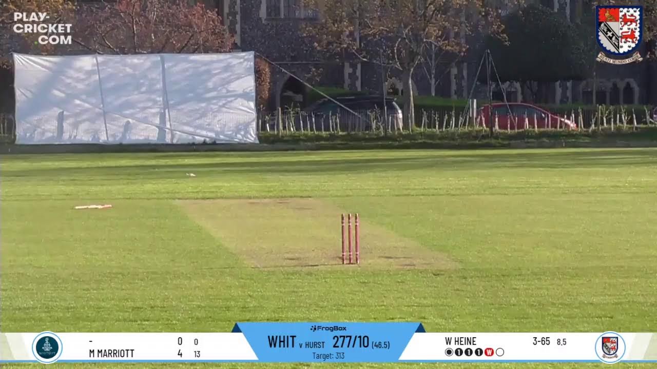 ECB - Friendly - Hurstpierpoint College 1st XI v Whitgift School 1st XI