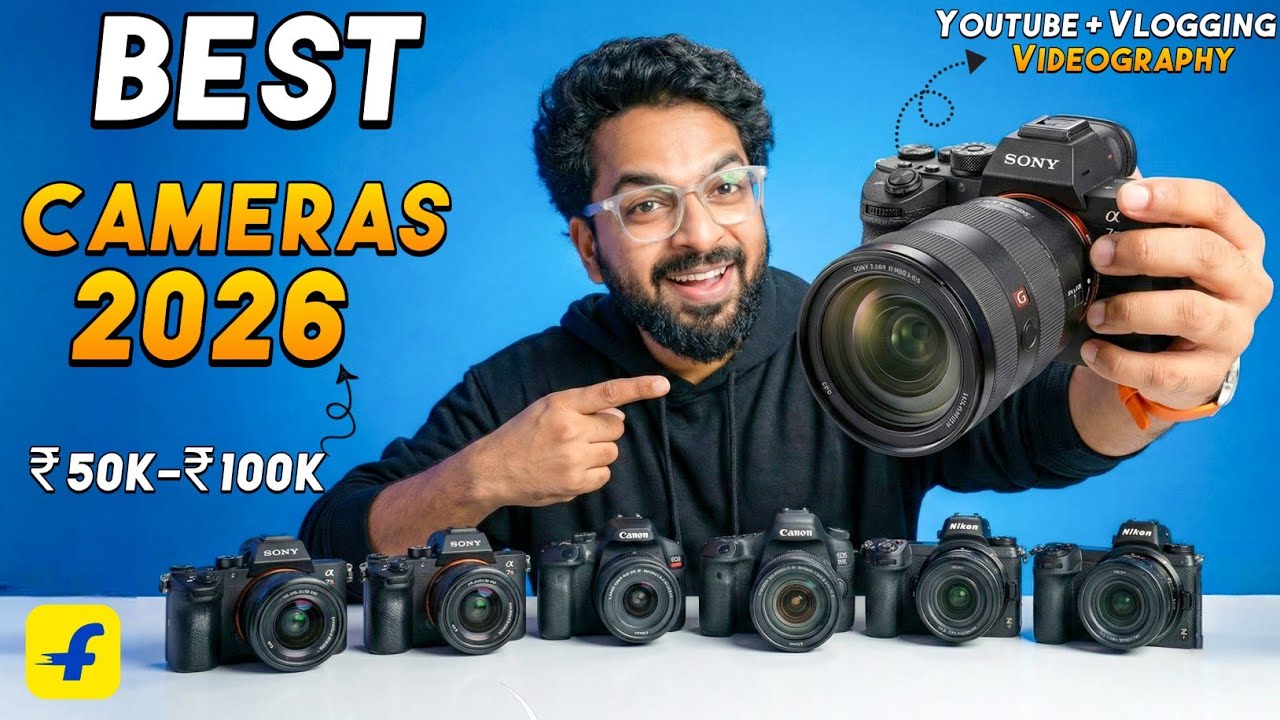 Top 5 Best Cameras For Content Creation in 2026⚡(YouTube, Vlogging & Videography)
