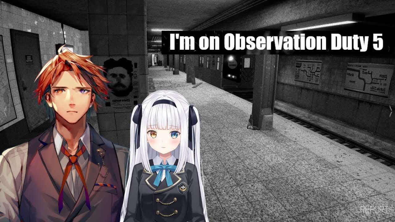 【#ロベルないとめあ】『I'm on Observation Duty 5』で監視する我々【夕刻ロベル/神楽めあ】