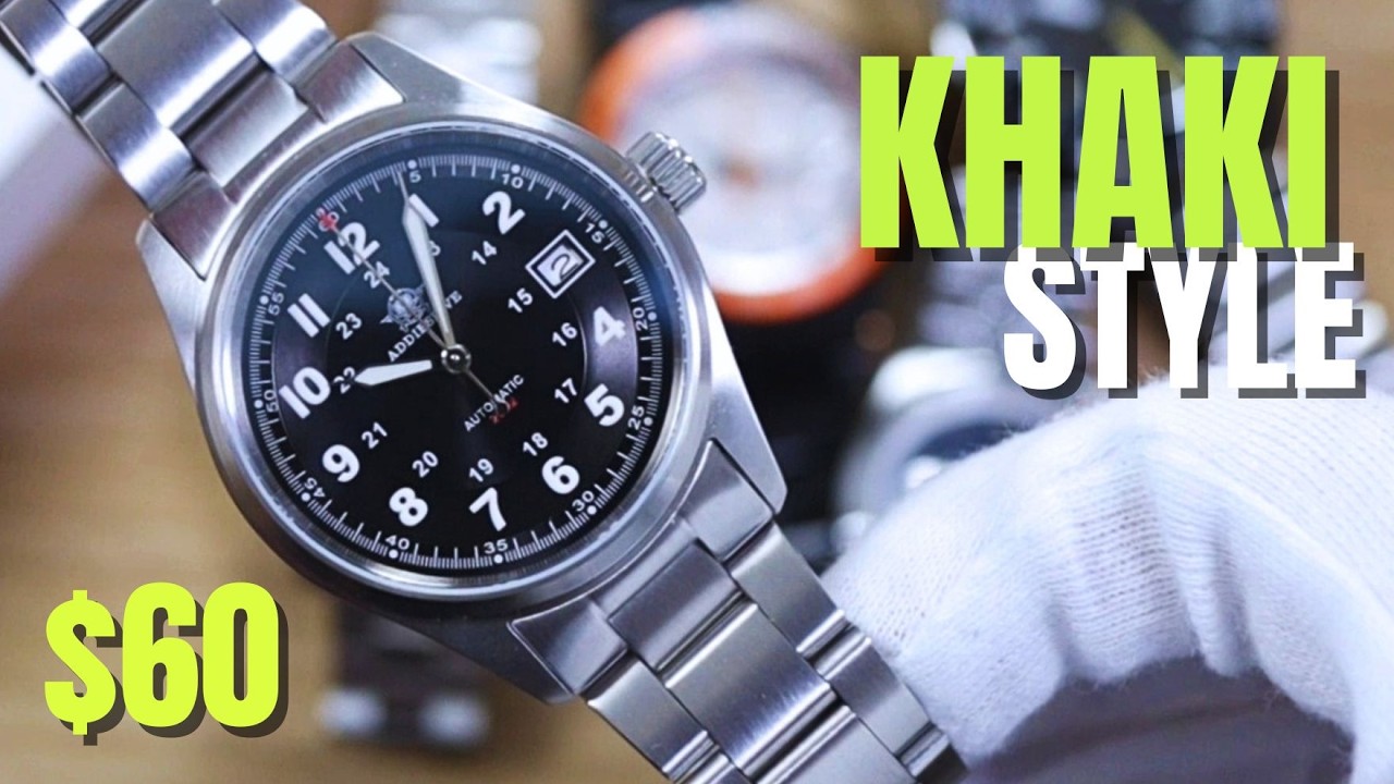 $60 Hamilton Khaki Alternative? Addiesdive AD2048 Full Review
