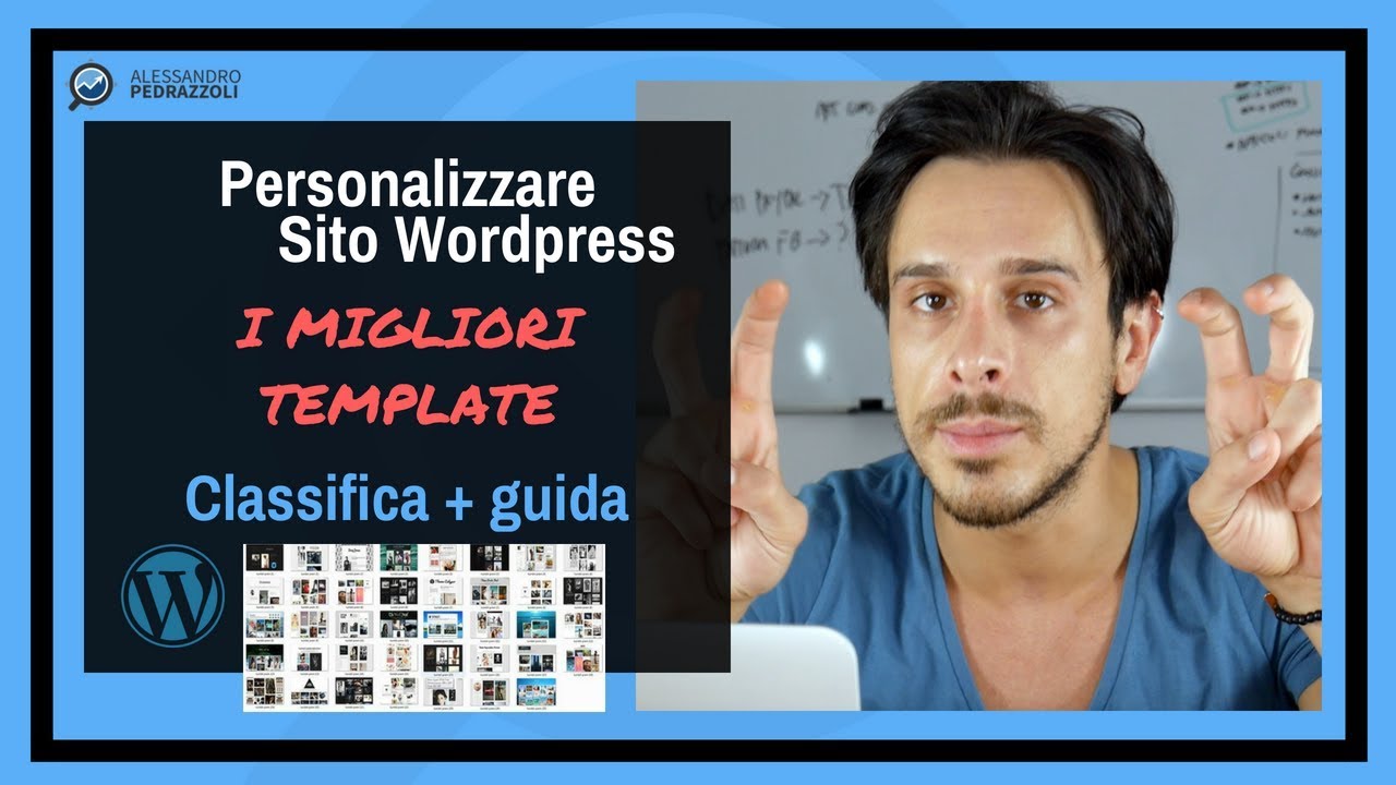Template Wordpress: La grafica del tuo sito con un click [+ guida migliori temi]