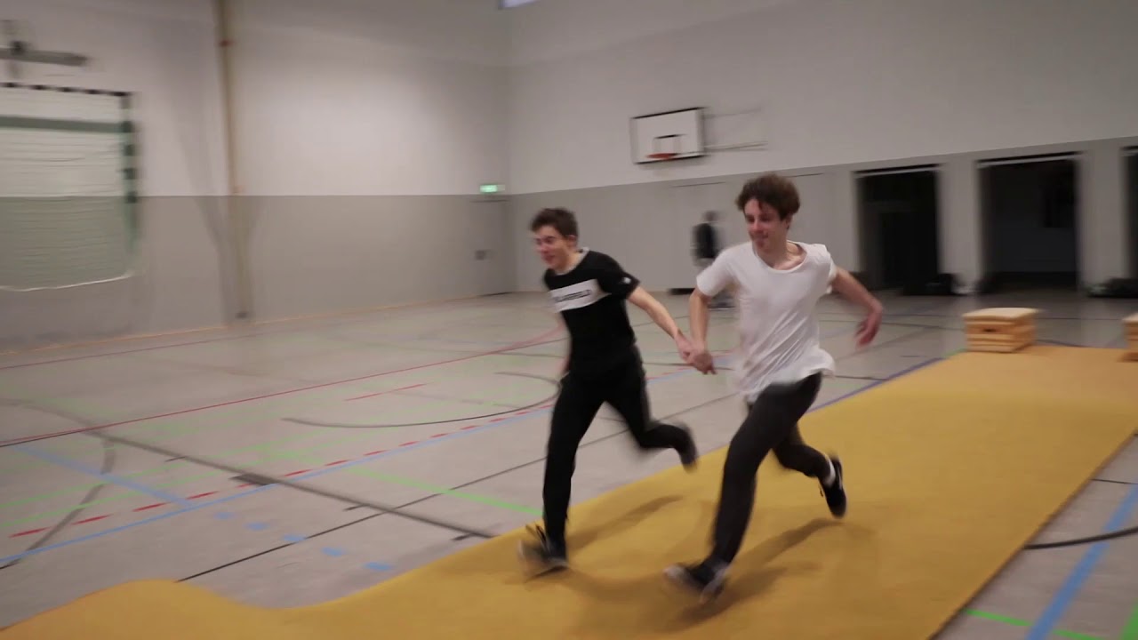 Parkour Training vom 2.4.20 in der Turnhalle am Engelbert kaempfer Gymnasiums