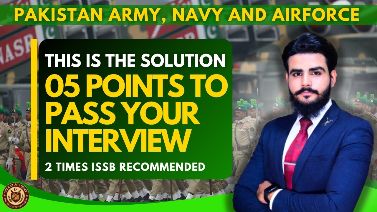 Prepare these 05 points and pass your interview easily | Initial test and ISSB