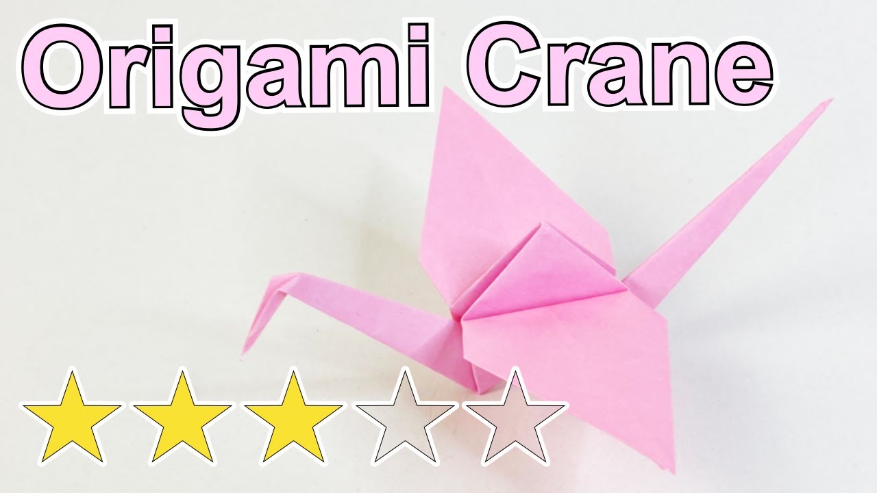Как сделать журавлика из оригами | Простое оригами своими руками