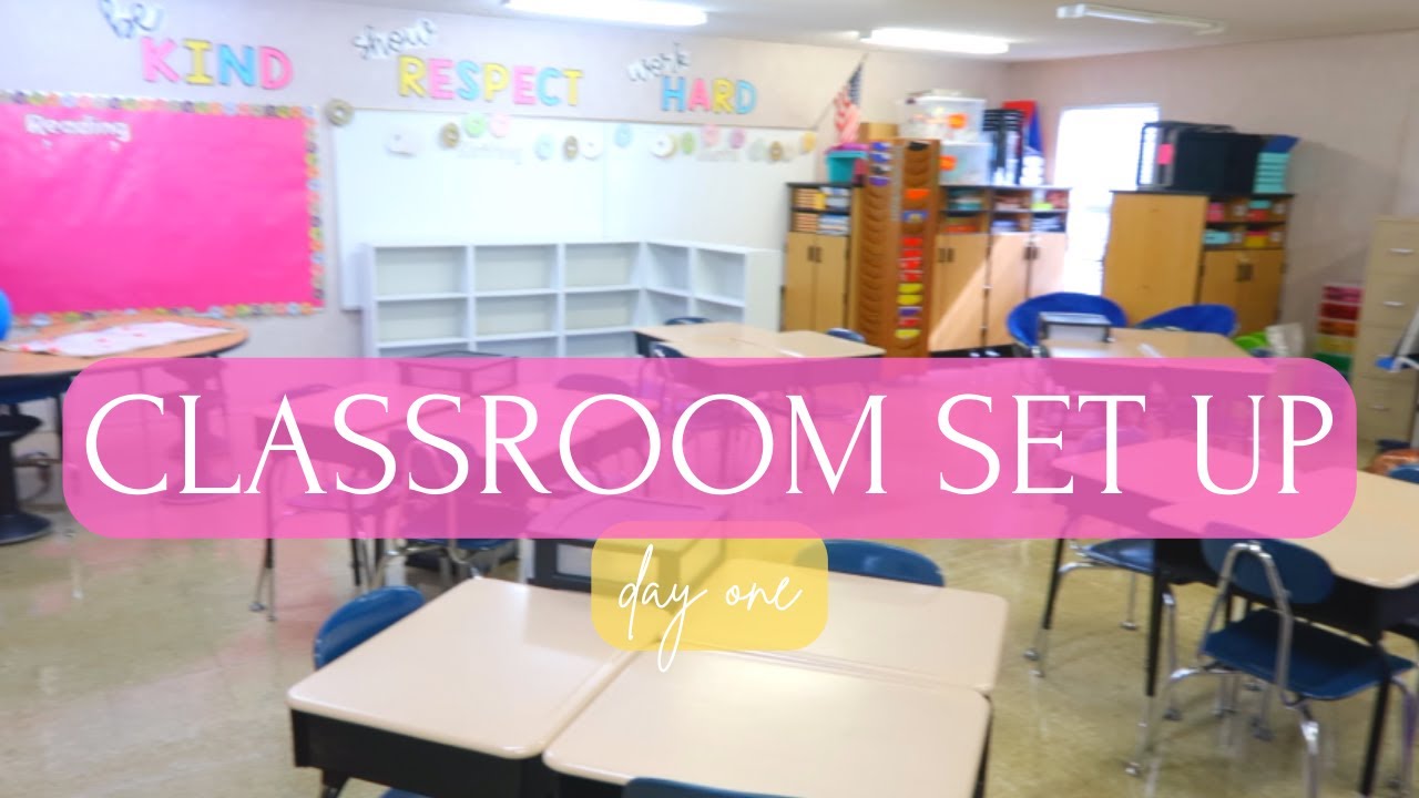 3rd Grade CLASSROOM SET UP Day 1 | 2022-2023