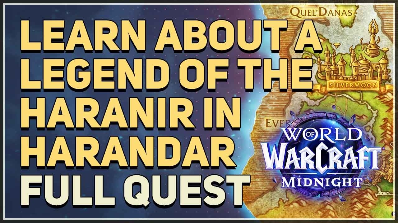 Learn about a Legend of the Haranir in Harandar WoW Quest