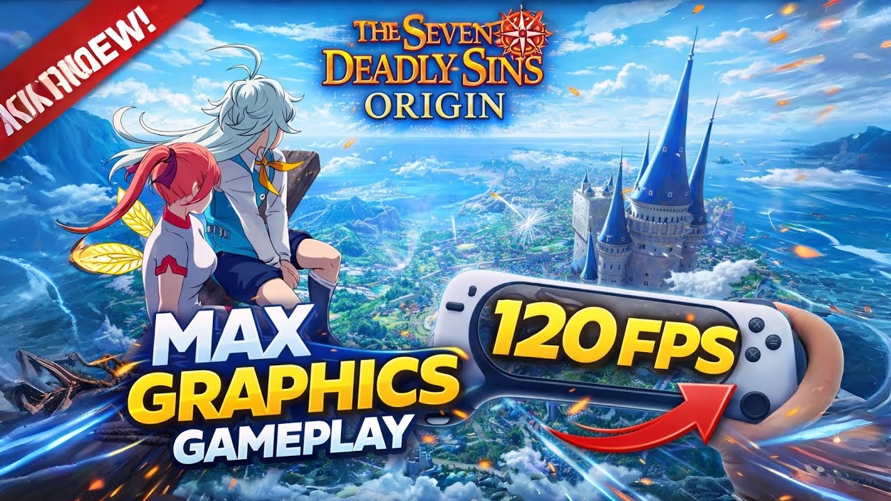 The Seven Deadly Sins: Origin is NEXT LEVEL! (Console Graphics on Mobile) #animegames #highgraphics 