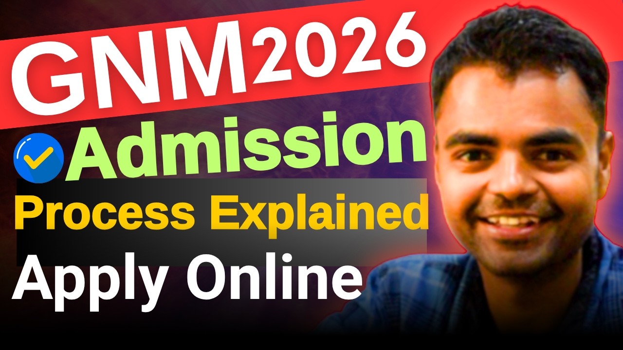GNM Admission Process 2026 Apply Online, GNM Admission Govt College Me Kaise Milega