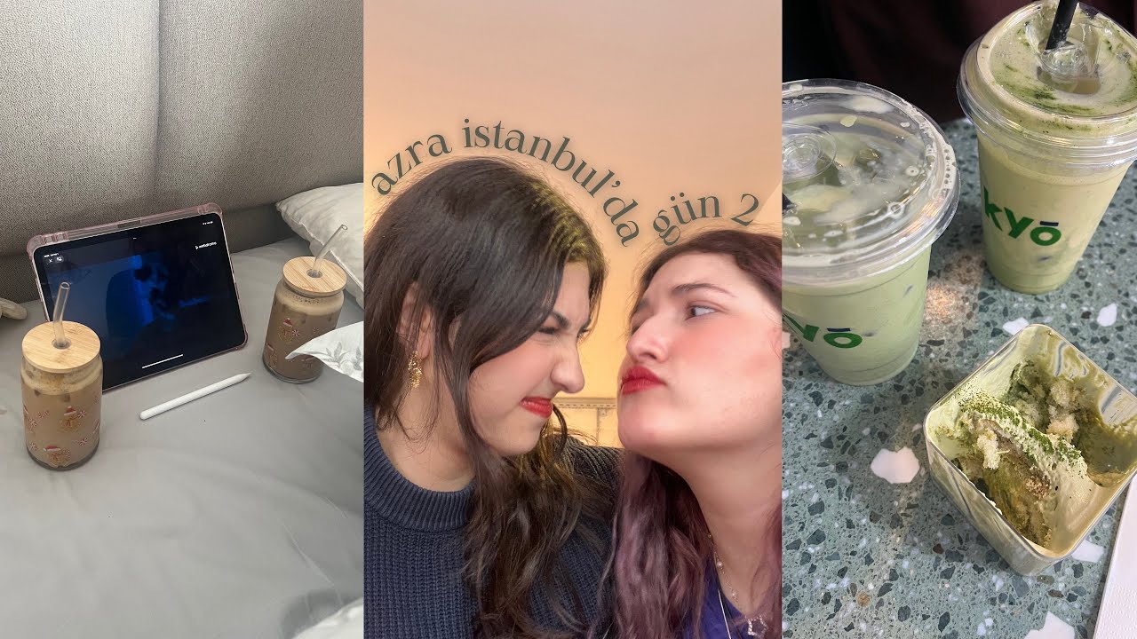 azra istanbul'da gün 2 | nişantaşı, matcha, kaybolduk…