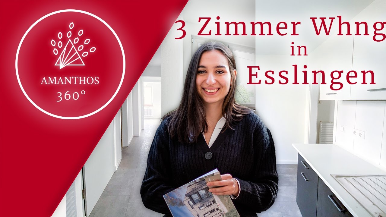 Amanthos 360&deg; 3-Zimmer Wohnung in Esslingen
