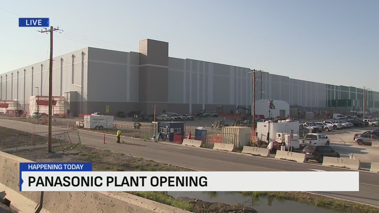 Panasonic plant holds grand opening in De Soto, Kansas
