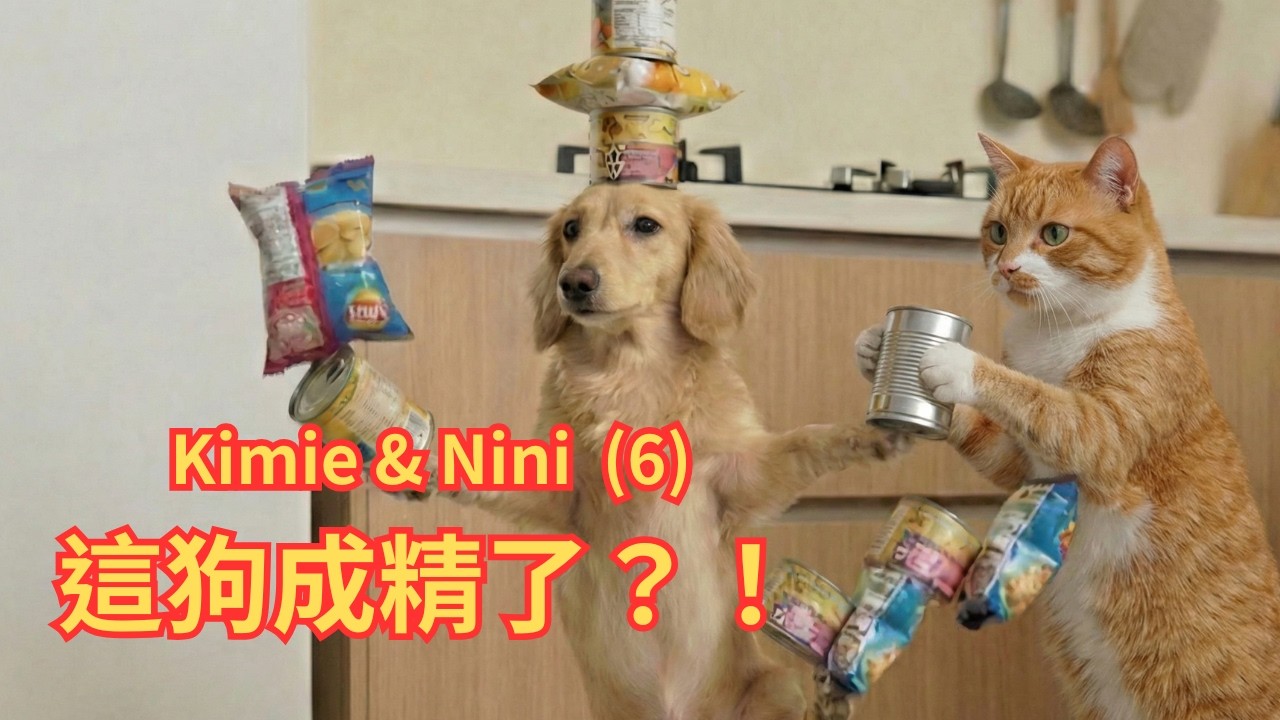 史上最爆笑偷吃行動！說好一人一半，你卻把我給坑了？🤣