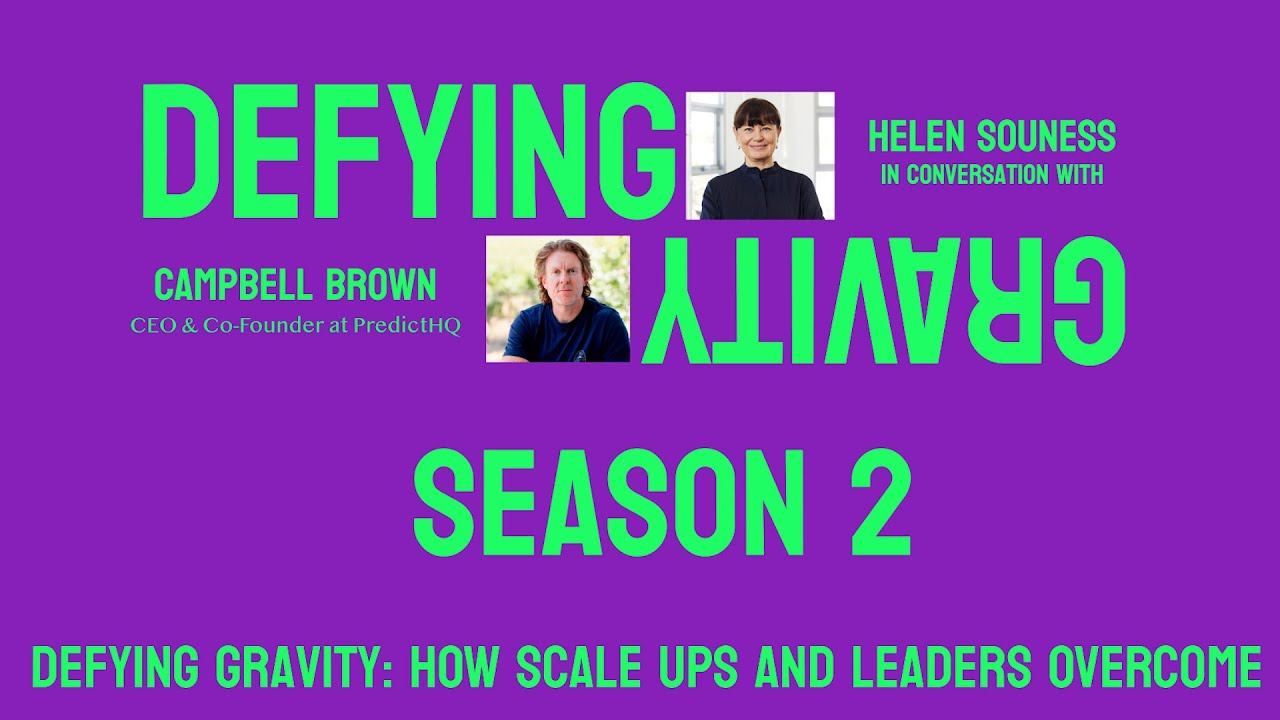 Defying Gravity Season 2 Campbell Brown of PredictHQ