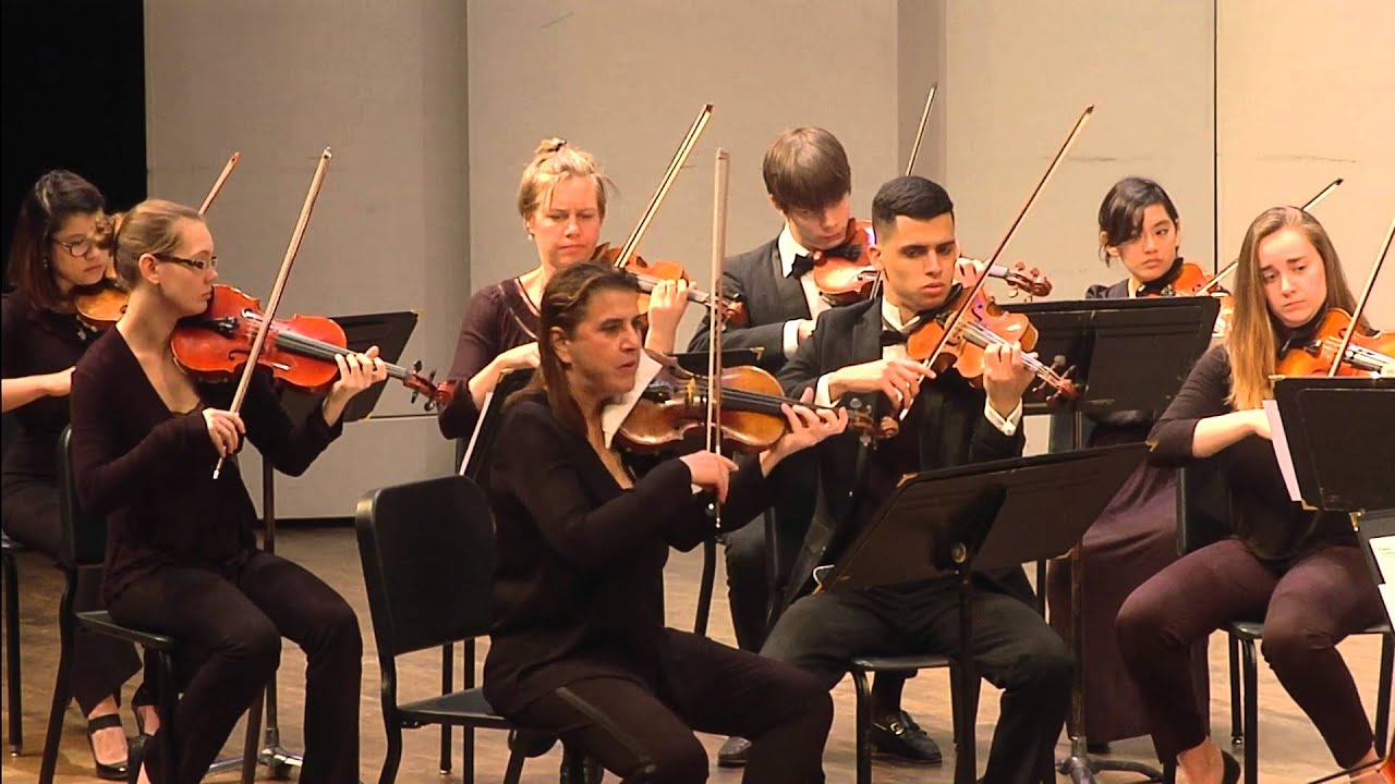 Nadja Salerno-Sonnenberg with the Loyola Chamber Orchestra 3/13/2016