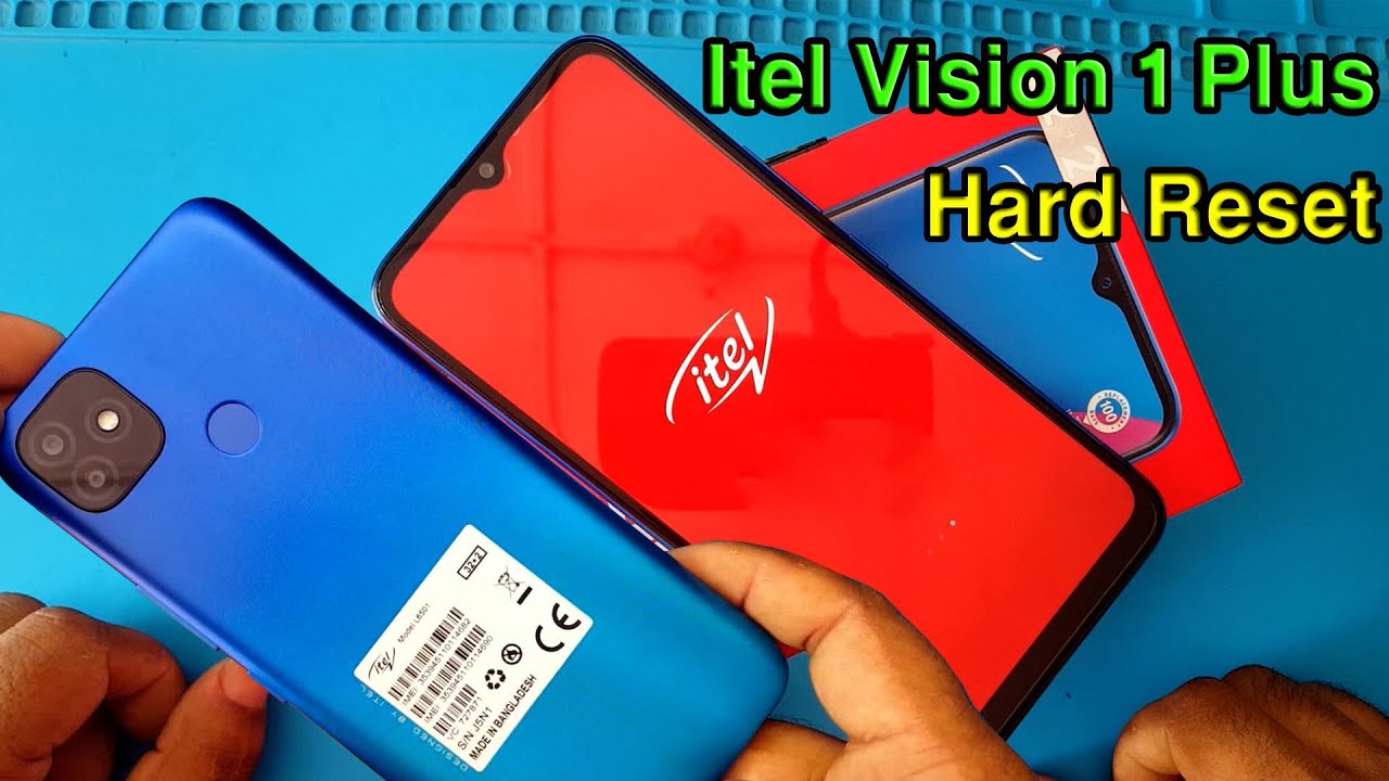 Itel Vision 1 Plus Hard Reset | Itel L6501 Pattern unlock & factory reset