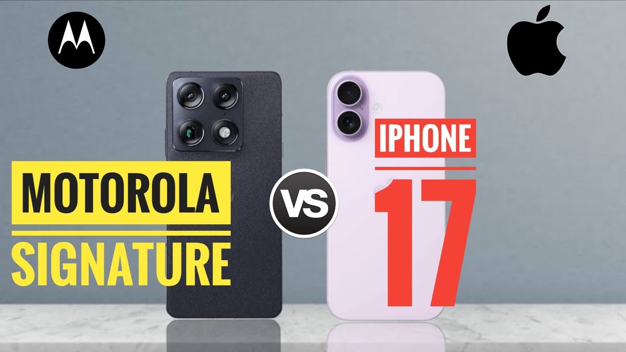 Motorola Signature vs iPhone 17 : Full Comparison ⚡ Which is Best?
