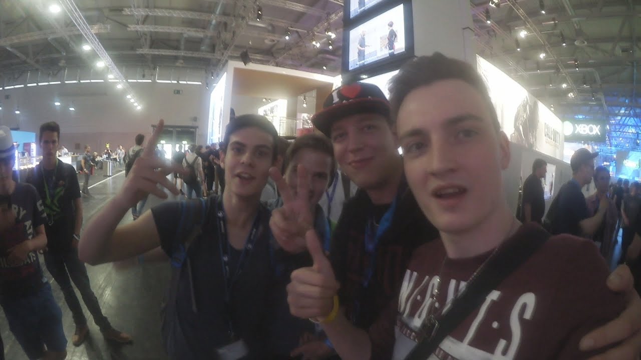 Auf der Gamescom mit MontanaBlack und MarcelScorpion...