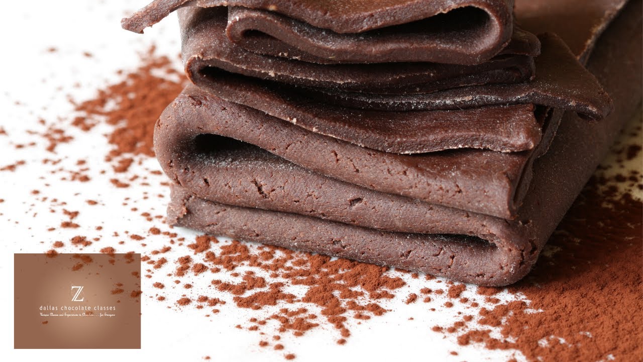 How to Make Chocolate Shortcrust Tart Dough (By Hand Method) | DallasChocolateClasses.com