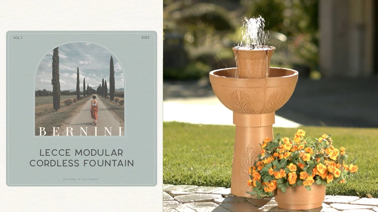 Bernini Lecce Cordless Modular Fountain