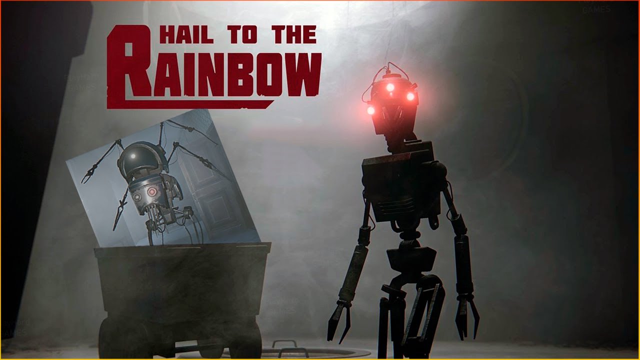 Пацан, снег и роботы! • Hail to the Rainbow Demo