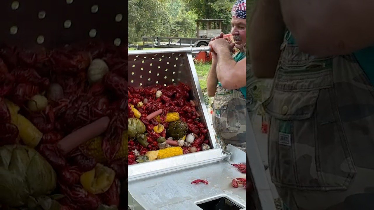 Deluxe Crawfish Boil! #cajun #crawfish