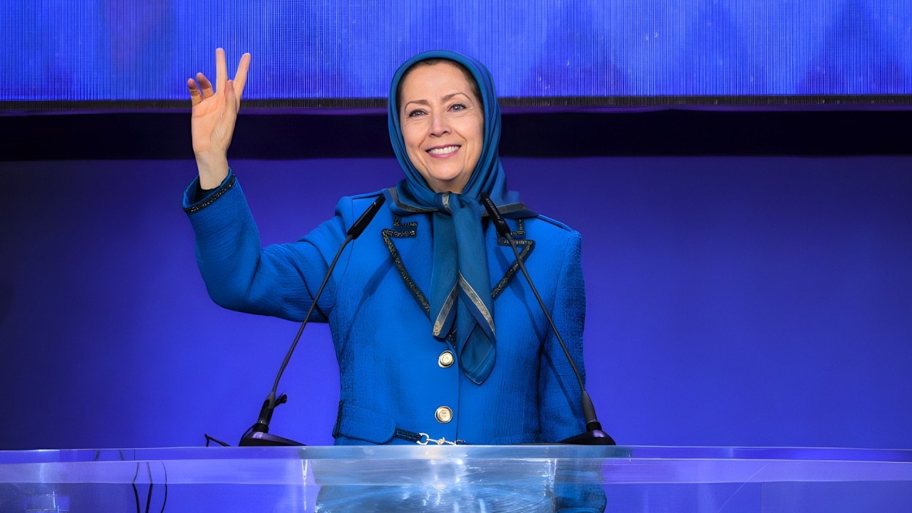 سخنرانی خانم مریم رجوی در گردهمایی بزرگ ایرانیان در برلین در سالگرد انقلاب ضدسلطنتی مردم ایران