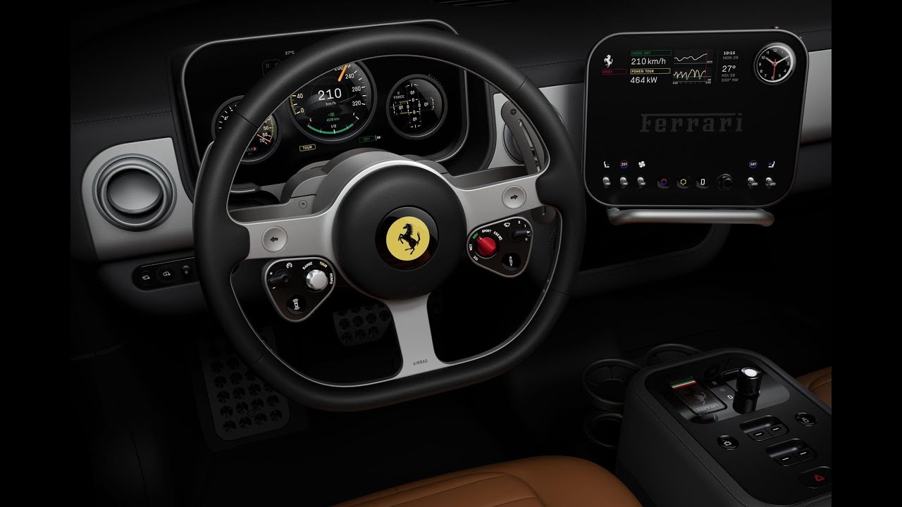 Interior Ferrari Luce