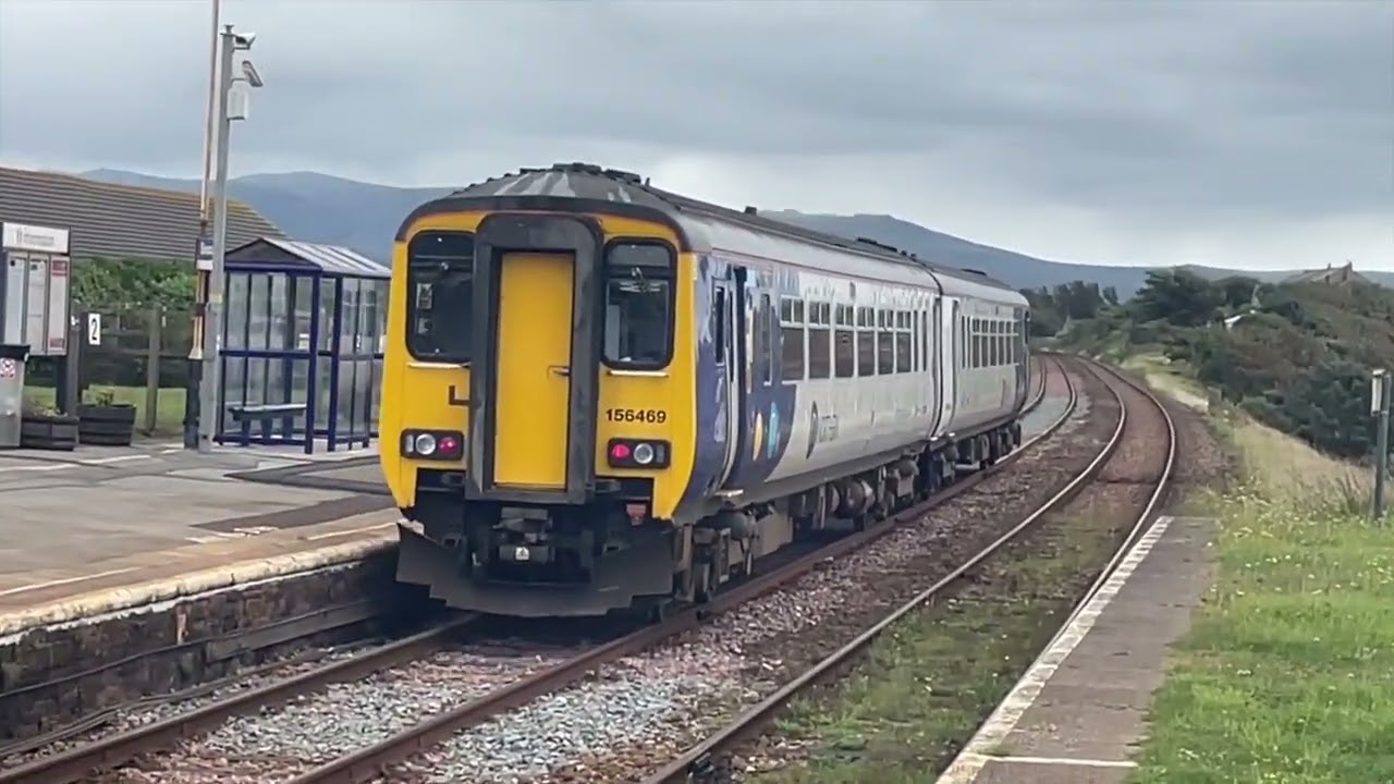 Trains At Seascale Station PLUS SELLAFIELD