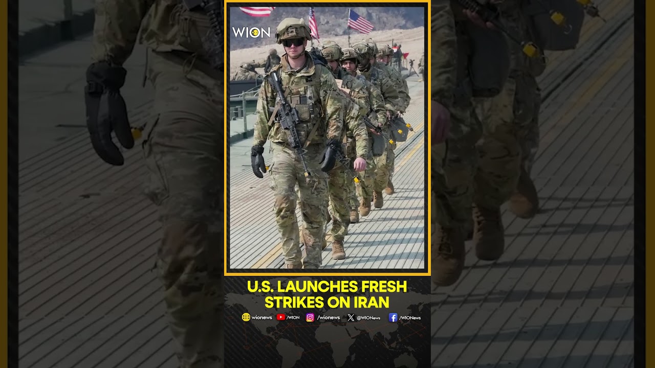 US-Iran War: US Forces Complete New Strikes on Iranian Military Targets | WION