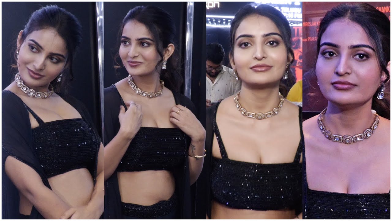 Ananya Nagalla Visuals At Pottel Teaser Launch Event | Ananya Nagalla | TFPC