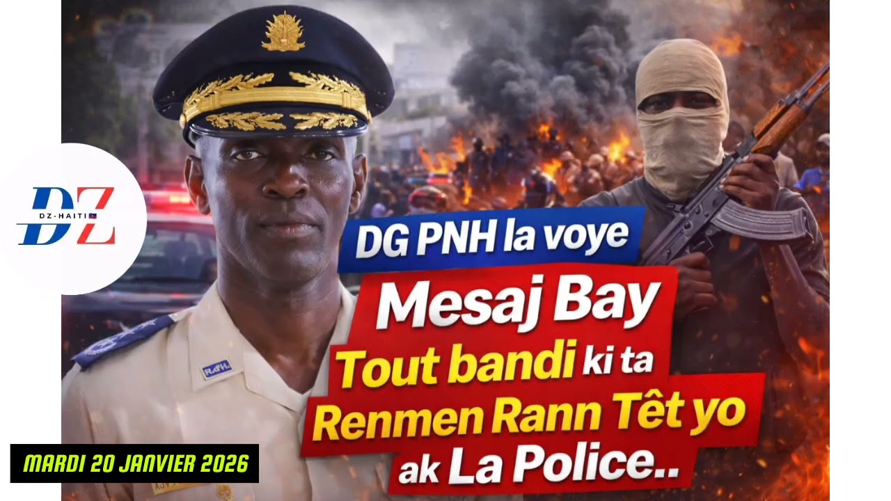DG PNH PARAISON VOYE MESAJ BAY GANG YO KI TA VLE RANN TÈT YO AK LA POLICE.👇🙃