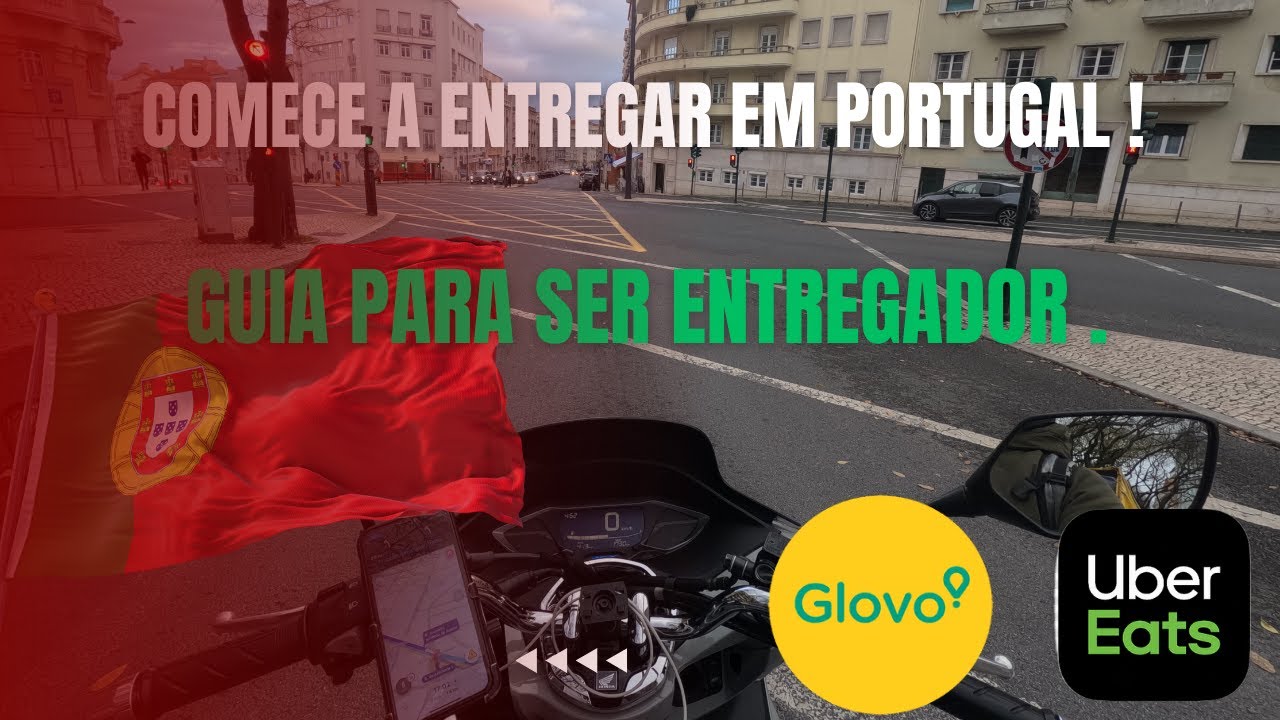 Passo a Passo para Trabalhar como Entregador em Portugal 🚴🇵🇹