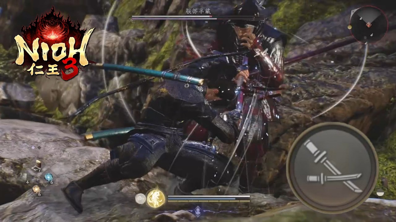 服部半蔵戦   忍二刀ニンジャ   ノーダメージ  【 仁王3 】NIOH