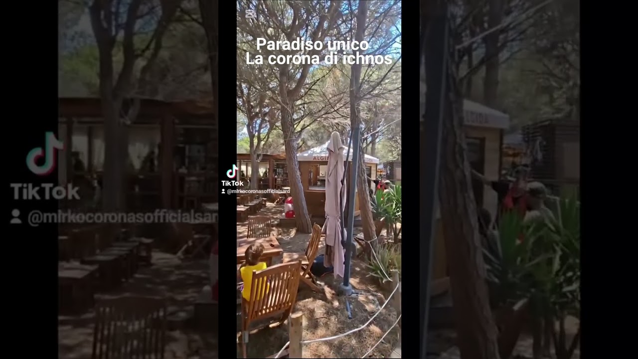 La corona di ichnos bar ristorante e stabilimento balneare a sa Petra ruja di Siniscola Sardegna❤️💯