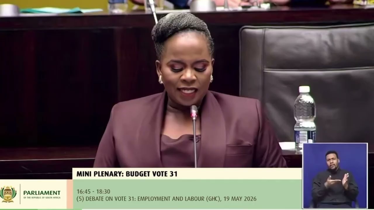 Plenary:Budget Vote 31- Department of Employment and Labour 