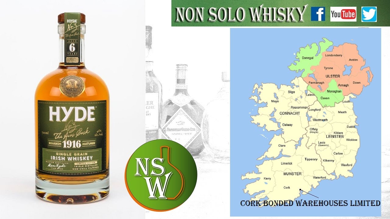Hyde (IB) Single grain irish whiskey 46%