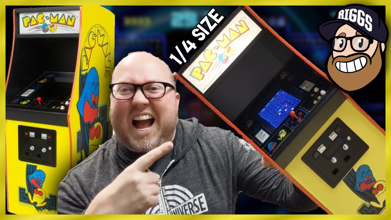 Pac-Man 1/4 Size Arcade from Numskull