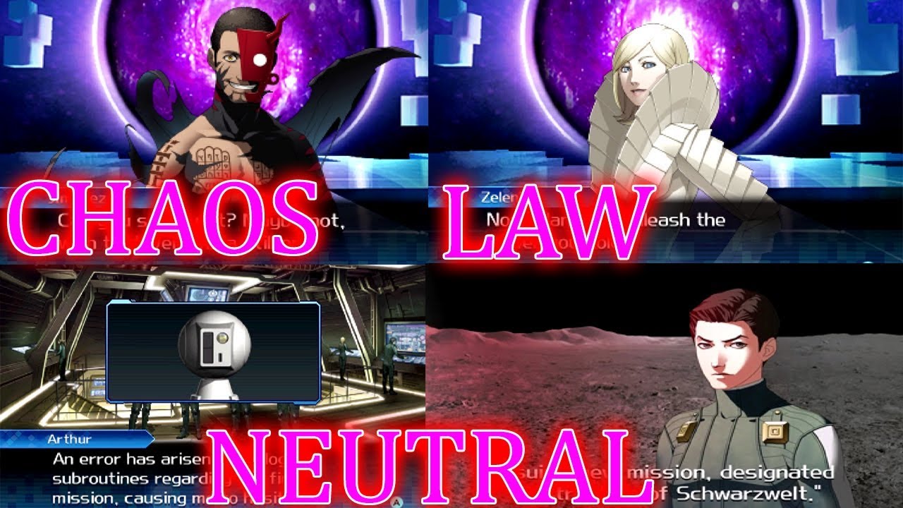 Shin Megami Tensei Strange Journey Redux ALL 6 ENDINGS