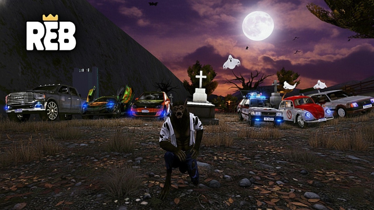 REBAIXADOS ELITE BRASIL | NOVA ATUALIZA&Ccedil;&Atilde;O DE HALLOWEEN EQUIPANDO 6 CARROS E MUITO MAIS !