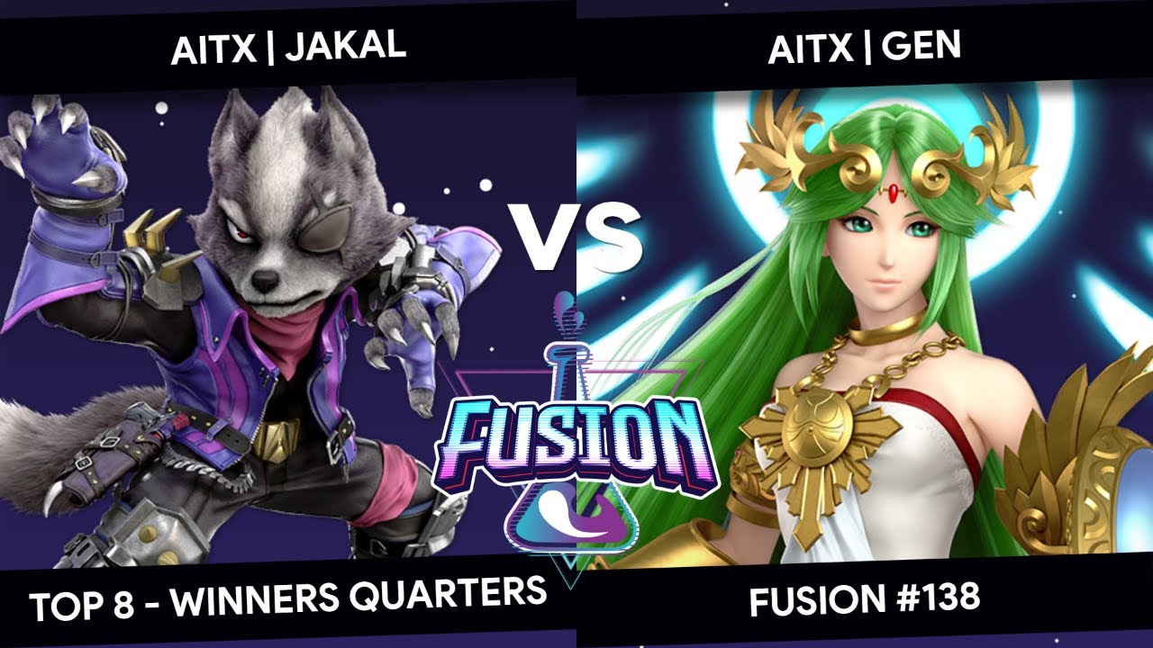 Fusion #138 - Jakal (Wolf) vs Gen (Palutena) - Top 8 - Winners Quarters