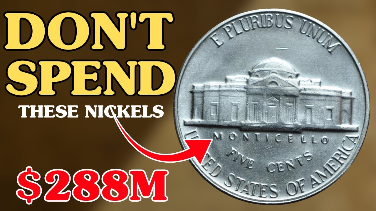 $288 MILLION in Jefferson Nickels Hiding in Your Change! RARE Error Coins You NEED to Find!