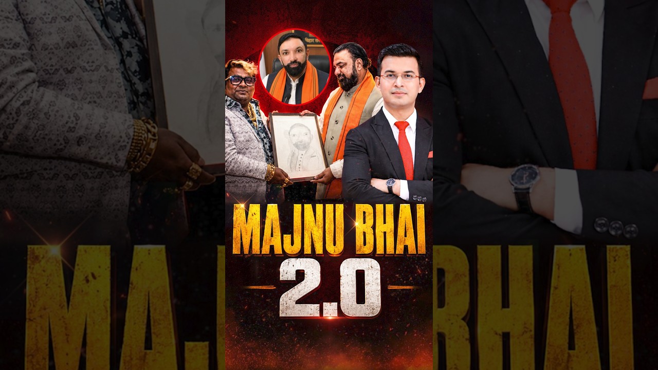 Samrat Choudhary का sketch&hellip; या Majnu Bhai masterpiece? 👀😂| Newsbook| Shubhankar Mishra