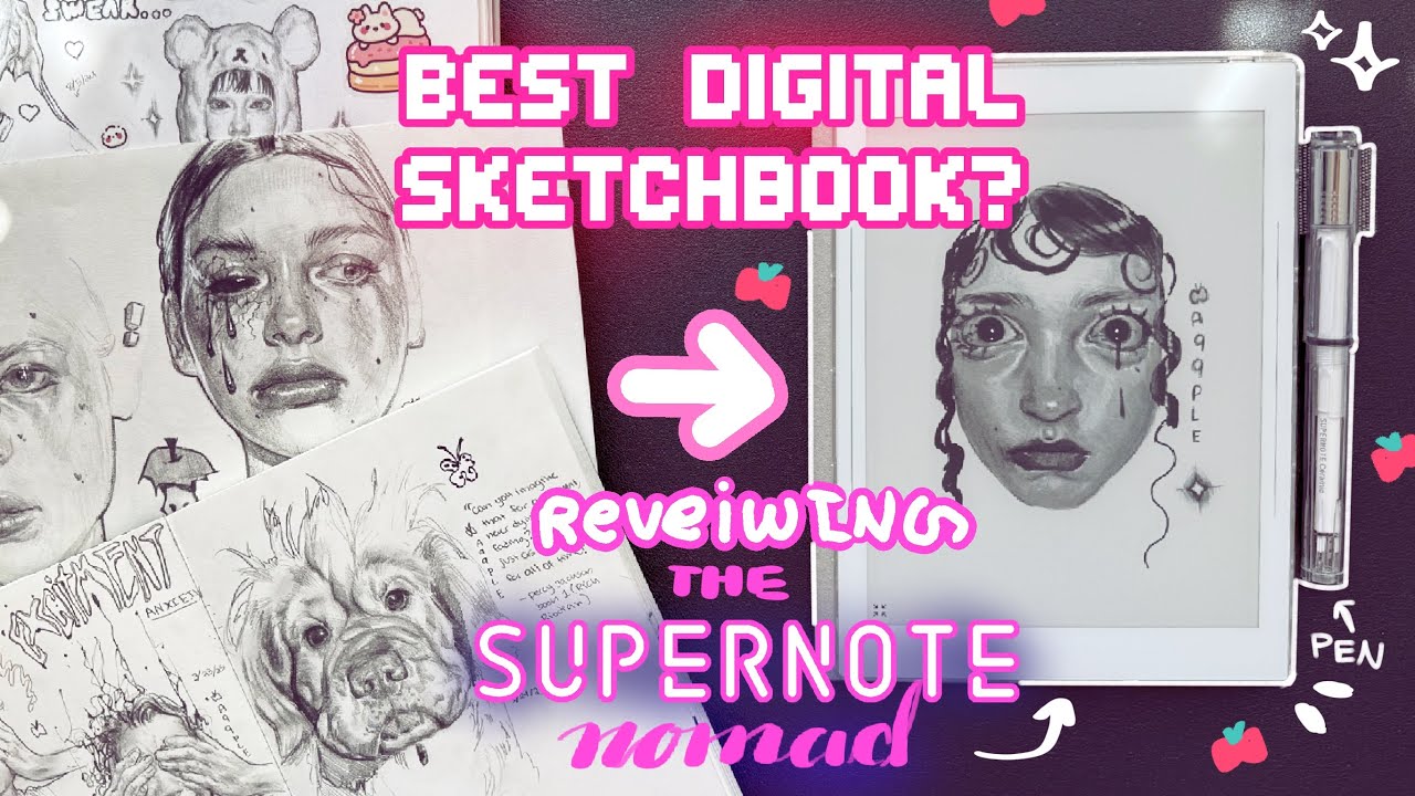 🪽Supernote Nomad  (Artist Review) 🎀