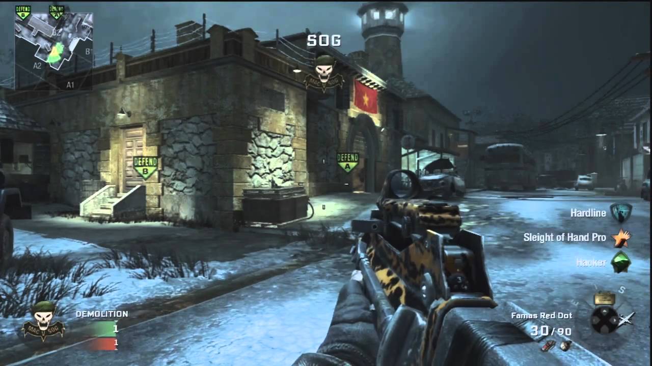 Black Ops - 145 Kills on Hanoi
